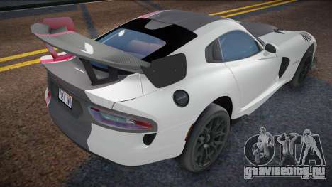 2016 Dodge Viper ACR v1.0 для GTA San Andreas