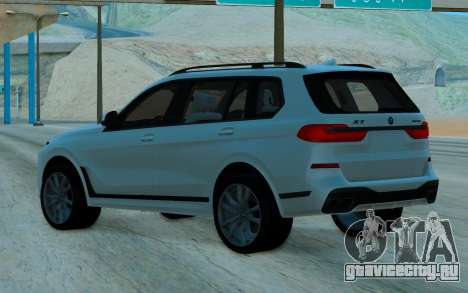 BMW X7 Restyling 2022 для GTA San Andreas