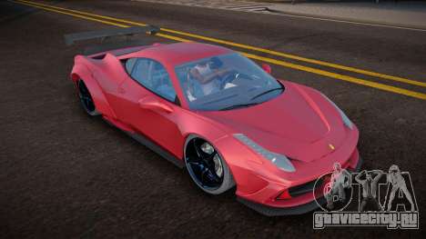 Ferrari 458 Italia Diamond для GTA San Andreas