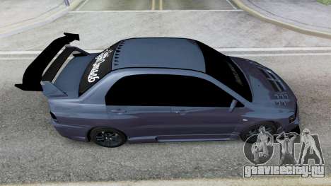Mitsubishi Lancer Evolution IX Bright Gray для GTA San Andreas