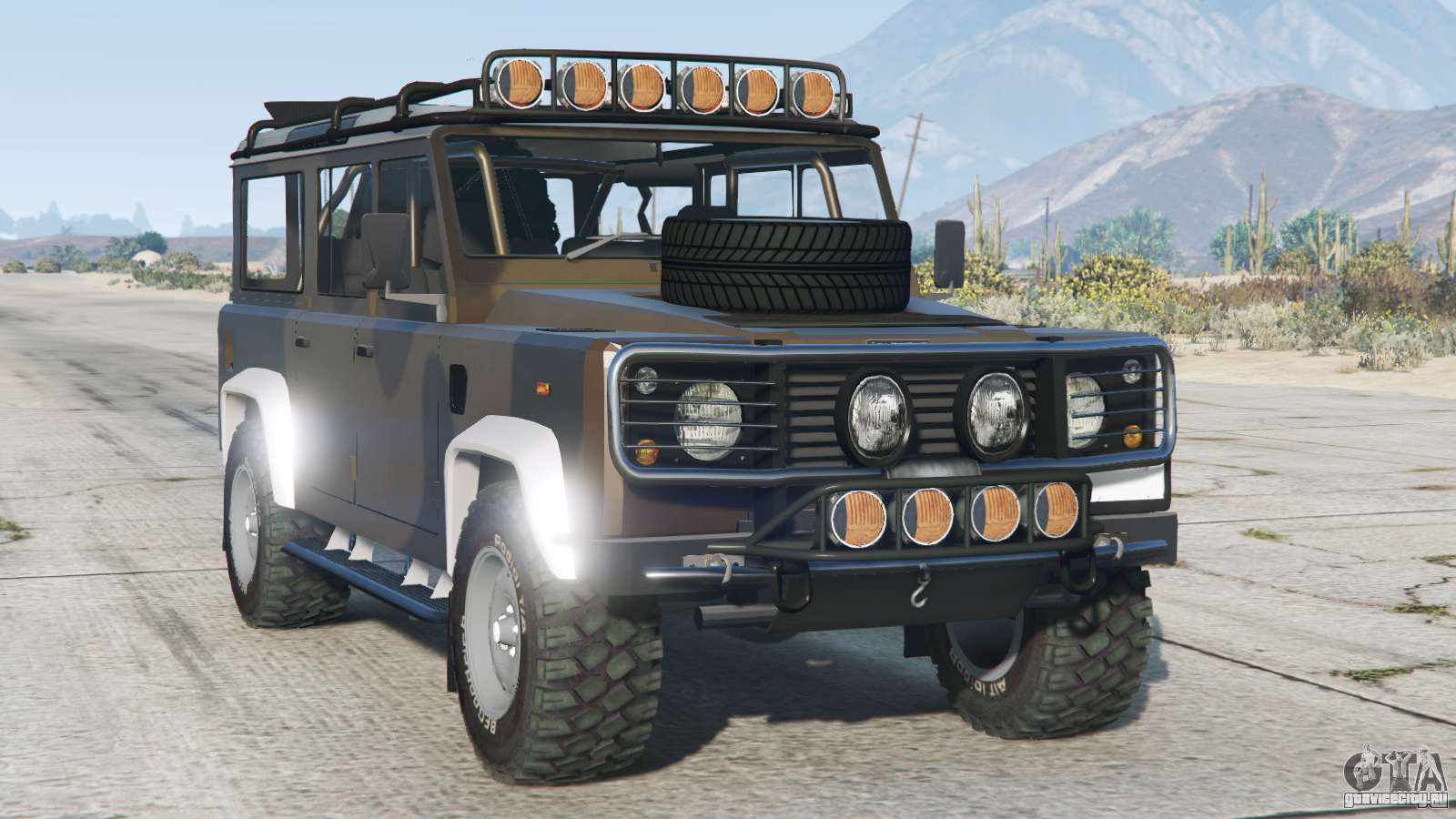 Land Rover Defender 90 Policia Naval for GTA 5