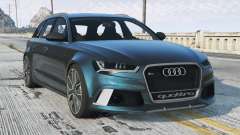Audi RS 6 Blue Dianne [Replace] для GTA 5