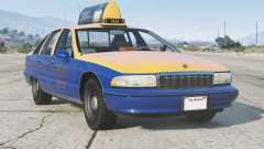 Chevrolet Caprice Taxi Mustard [Replace] для GTA 5