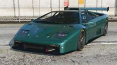 Lamborghini Diablo GT-R Deep Jungle Green [Add-On] для GTA 5