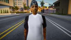 Gangirl3 Ballas skin для GTA San Andreas