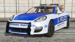 Porsche Panamera Turbo Police Hot Pursuit [Replace] для GTA 5