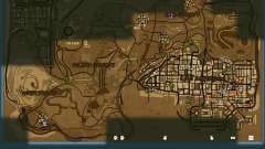 Western Style Map SA для GTA San Andreas Definitive Edition