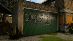 Grove CJ Garage Graffiti v3 для GTA San Andreas Definitive Edition