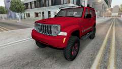Jeep Cherokee (KK) Alabama Crimson для GTA San Andreas