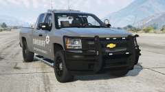 Chevrolet Silverado Pickup Police Suva Gray [Add-On] для GTA 5