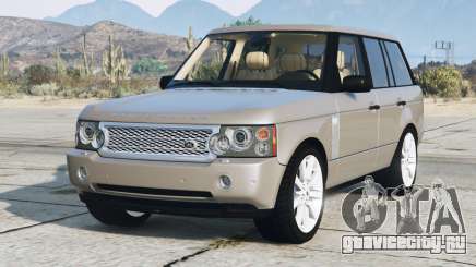 Range Rover Supercharged (L322) Napa [Add-On] для GTA 5