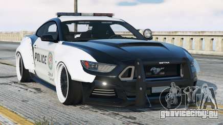 Ford Mustang GT Liberty Walk Police [Replace] для GTA 5
