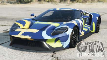 Ford GT Yale Blue для GTA 5