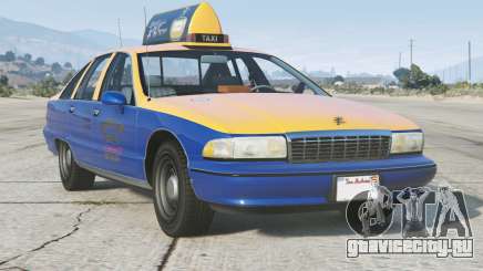 Chevrolet Caprice Taxi Mustard [Replace] для GTA 5