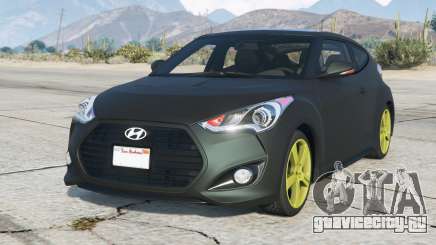 Hyundai Veloster Turbo Charleston Green [Add-On] для GTA 5