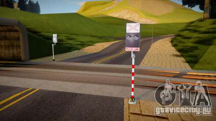 Railroad Crossing Mod Slovakia v19 для GTA San Andreas