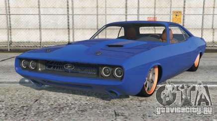 Dodge Challenger Havoc Yale Blue [Add-On] для GTA 5