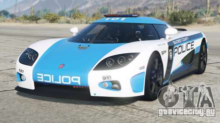 Koenigsegg CCX Hot Pursuit Police [Replace] для GTA 5