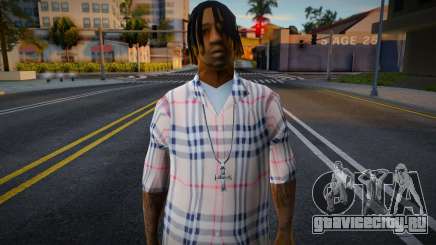 [REL] Burberry shirt nigger by NUKA для GTA San Andreas