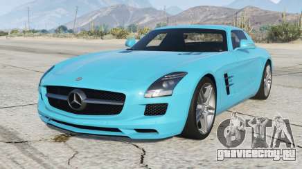 Mercedes-Benz SLS 63 AMG (C197) Bright Turquoise [Add-On] для GTA 5