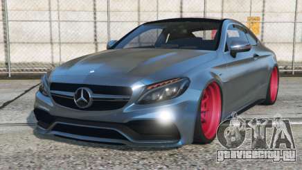 Mercedes-AMG C 63 S Coupe Teal Blue [Replace] для GTA 5