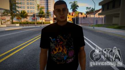 Man Black T-shirt для GTA San Andreas