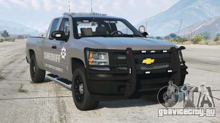 Chevrolet Silverado Pickup Police Suva Gray [Add-On] для GTA 5