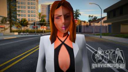 Девушка в платье и пиджаке для GTA San Andreas