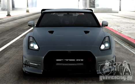 Nissan GT-R 3.8 V6 АТ для GTA San Andreas