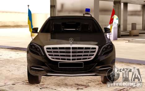 Mercedes-Benz S600 Government для GTA San Andreas