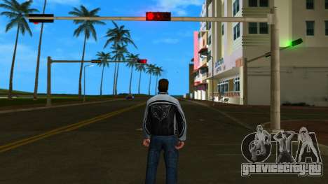 Tommy Albanian Motorcycle Gang Jacket для GTA Vice City
