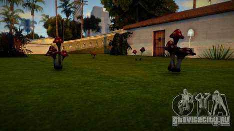 Ryder Mushrooms Black Version для GTA San Andreas