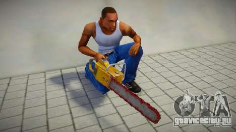 Chainsaw DR. salvador with blood - Resident Evil для GTA San Andreas