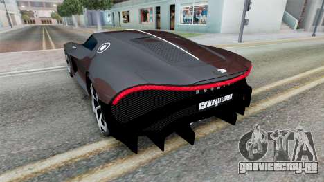 Bugatti La Voiture Noire Mockup 2019 для GTA San Andreas