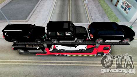 Volvo FMX Car Hauler для GTA San Andreas