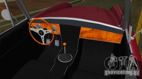 Austin Healey 3000 Black Revel для GTA Vice City