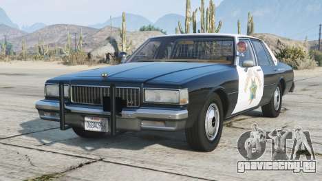 Chevrolet Caprice California Highway Patrol 1990