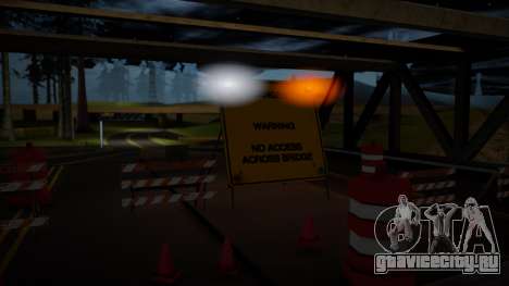 Roadblocks Lights (2DFX) для GTA San Andreas