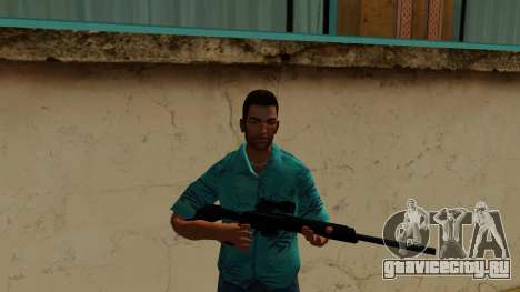 Combat Sniper (H&K PSG-1) from GTA IV для GTA Vice City