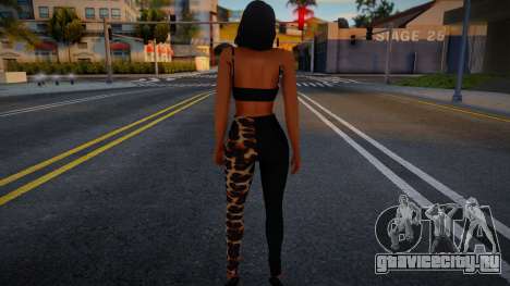 Sexy Brunette Girl v3 для GTA San Andreas