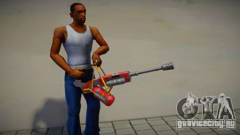 Flame Rifle HD mod для GTA San Andreas