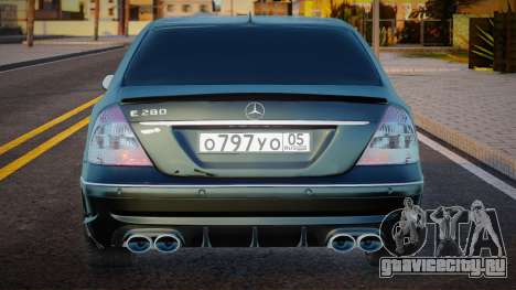 Mercedes-Benz E280 W211 Black для GTA San Andreas