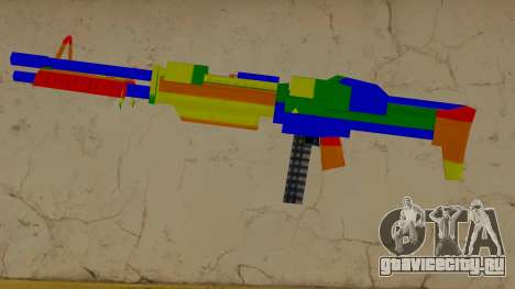 Comic M60 Gun для GTA Vice City