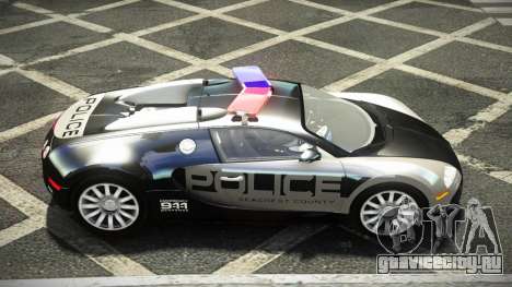 Bugatti Veyron Police V1.1 для GTA 4