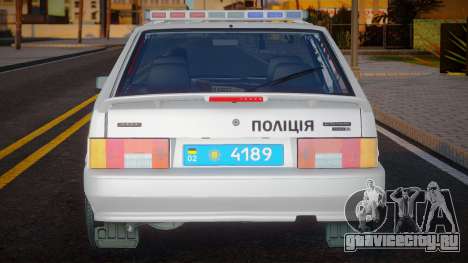 Vaz 2114 Police Ukraine для GTA San Andreas