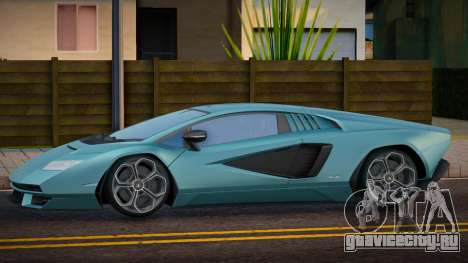 Lamborghini Countach 2022 EV для GTA San Andreas