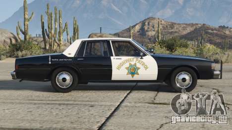 Chevrolet Caprice California Highway Patrol 1990