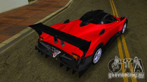 Pagani Zonda R TT Black Revel для GTA Vice City
