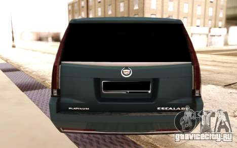 Cadillac Escalade Police 2020 для GTA San Andreas