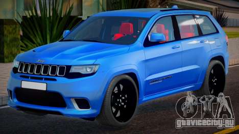 Jeep Grand Cherokee Blue для GTA San Andreas